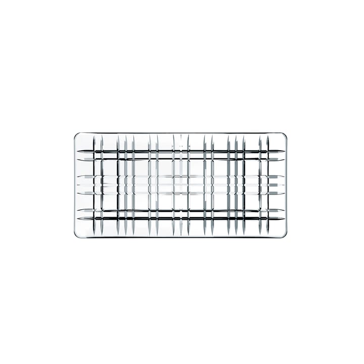 Square tallerken – 14 x 28 cm, klar Nachtmann