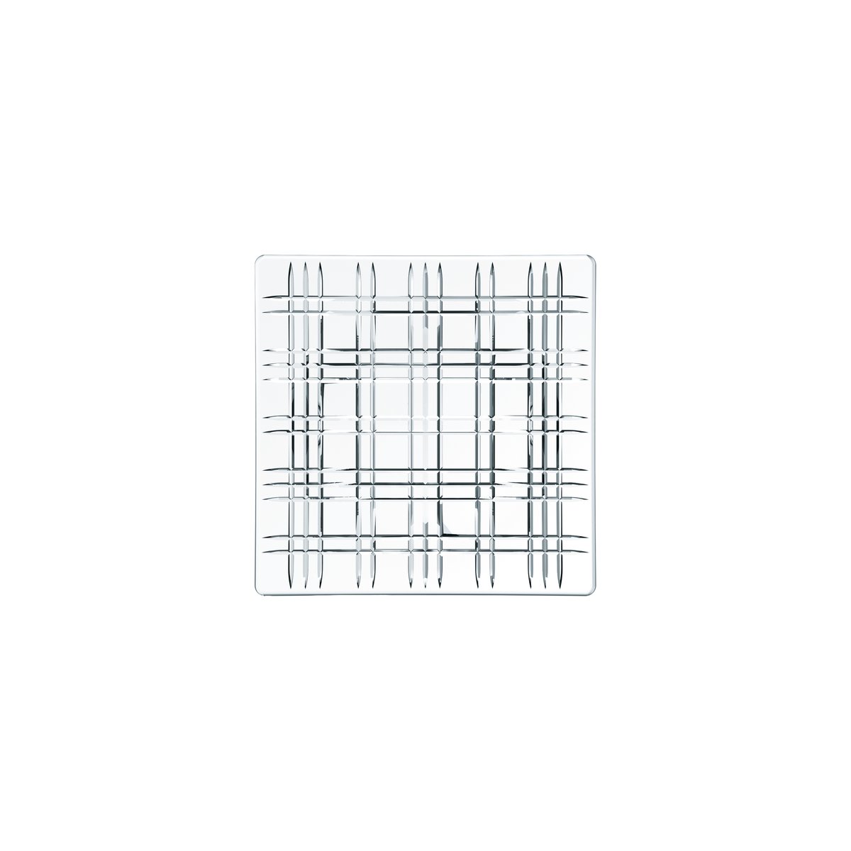 Nachtmann Square tallerken – 21 x 21 cm klar