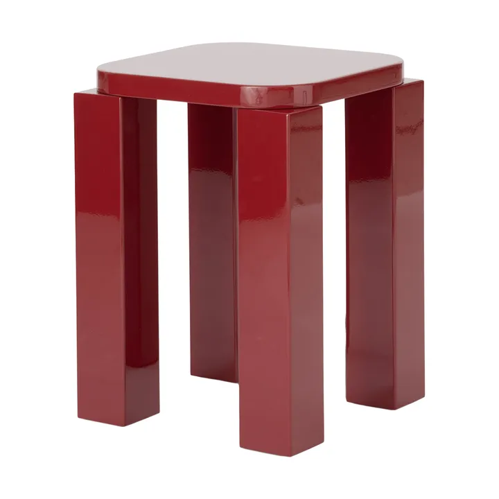 Atlas skammel - Burgundy - New Works