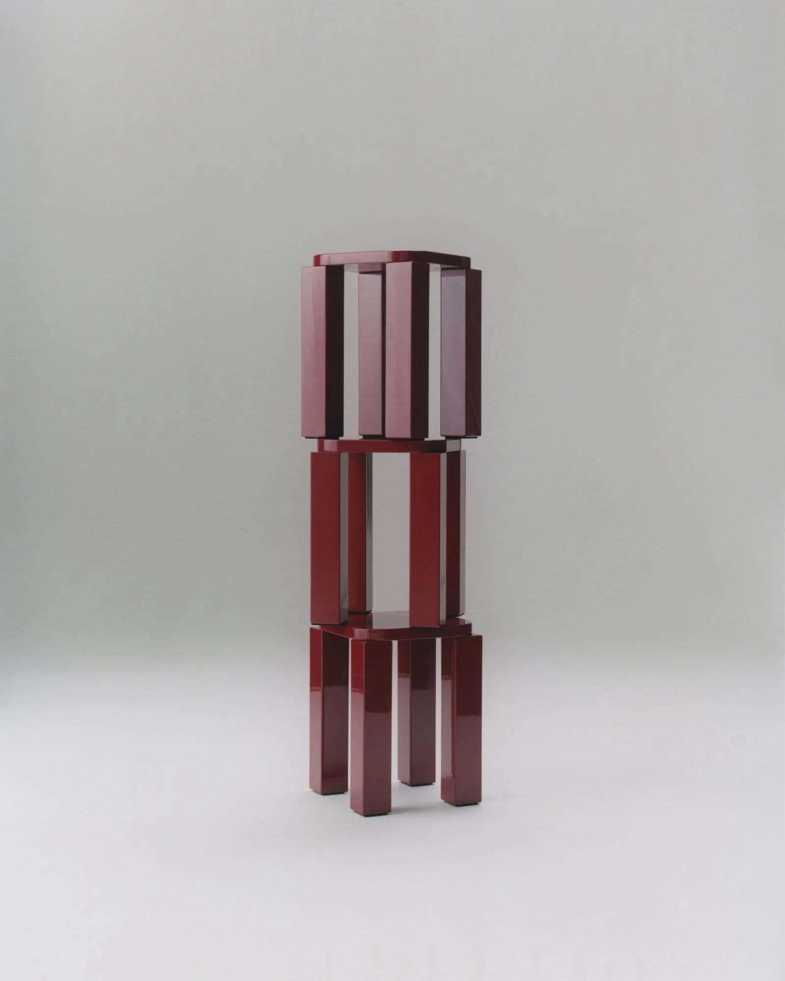 Atlas skammel, Burgundy New Works