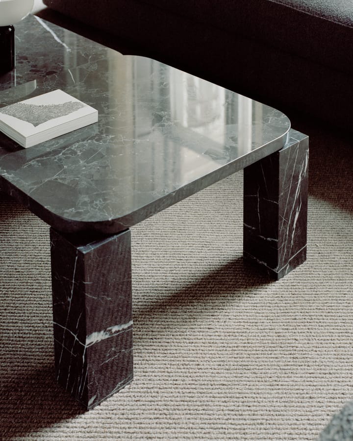 Atlas sofabord 60x60 cm, Costa Black marble New Works