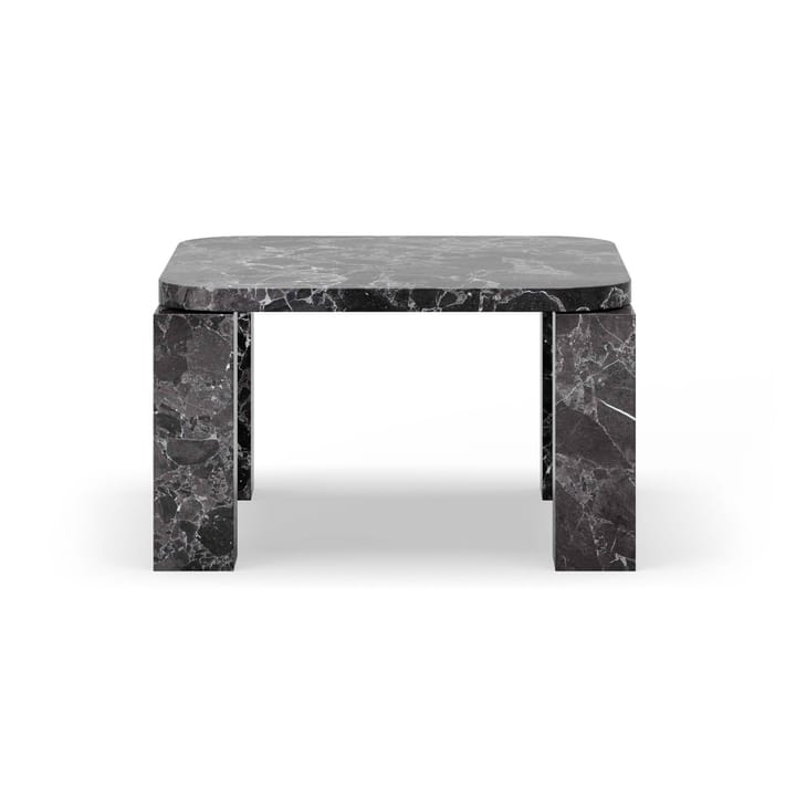Atlas sofabord 60x60 cm - Costa Black marble - New Works