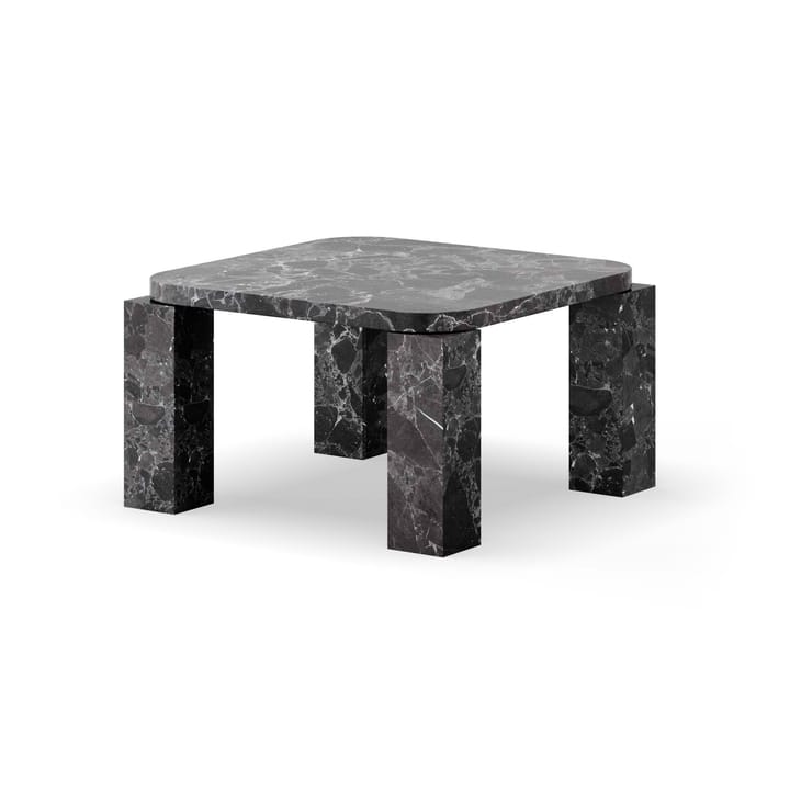 Atlas sofabord 60x60 cm, Costa Black marble New Works