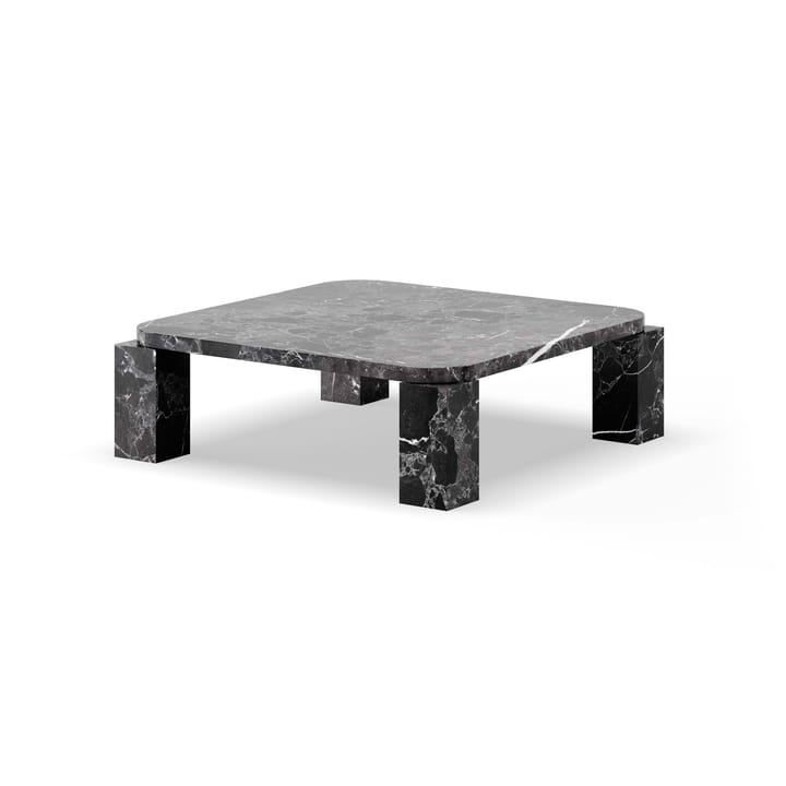 Atlas sofabord 82x82 cm, Costa Black marble New Works