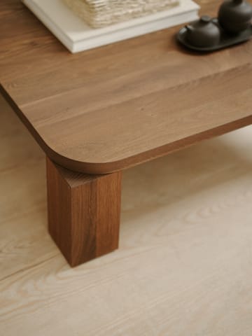 Atlas sofabord 82x82 cm - Smoked Oak - New Works