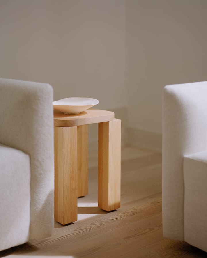 Atlas taburet, Natural Oak New Works