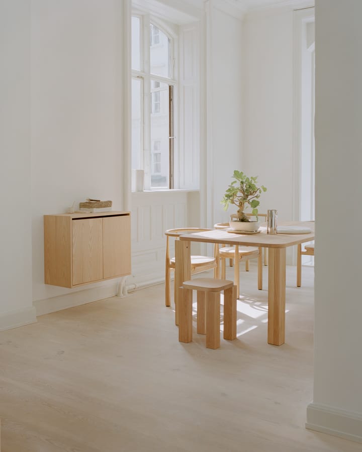 Atlas taburet, Natural Oak New Works