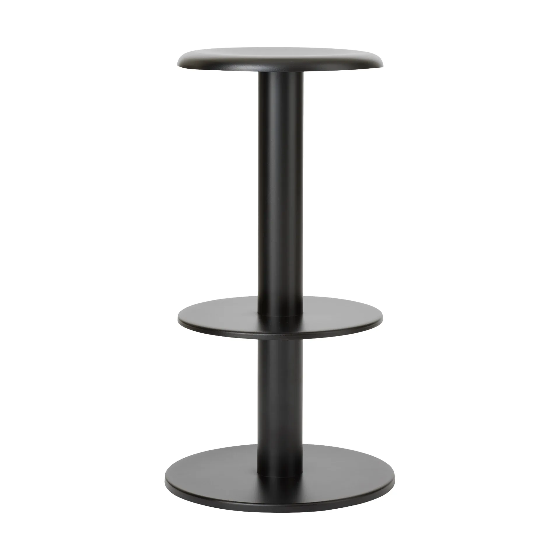 Coupe barstol, Sort, 76 cm New Works