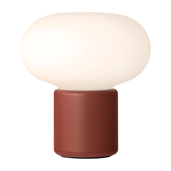 Karl-Johan bordlampe bærbar, Earth red New Works