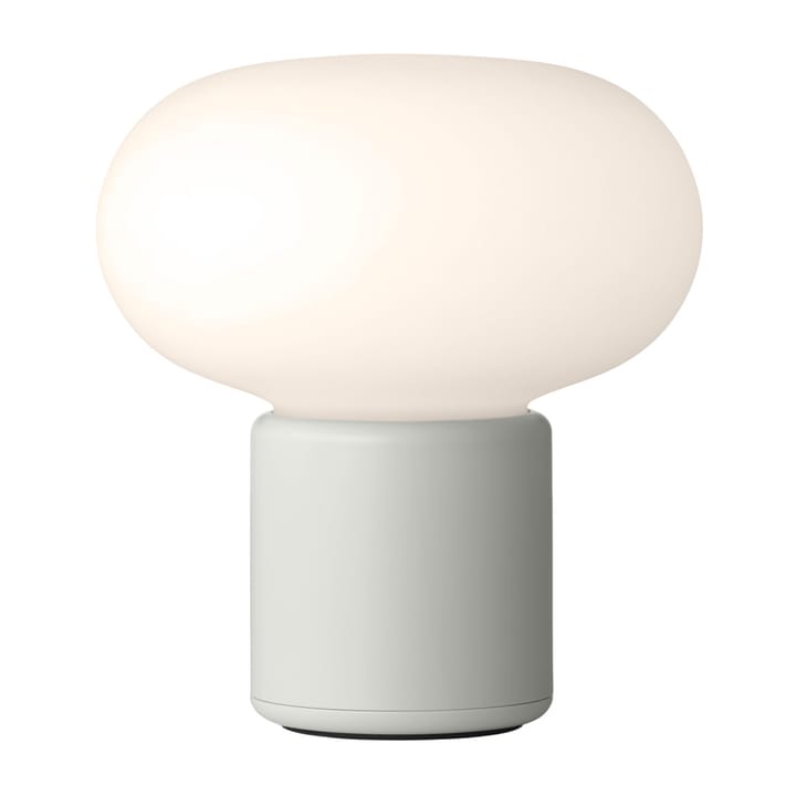 Karl-Johan bordlampe bærbar, Light grey New Works