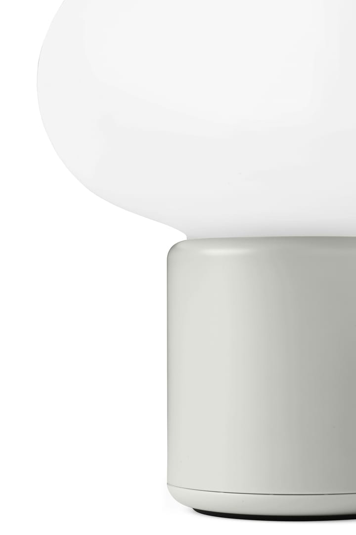 Karl-Johan bordlampe bærbar, Light grey New Works