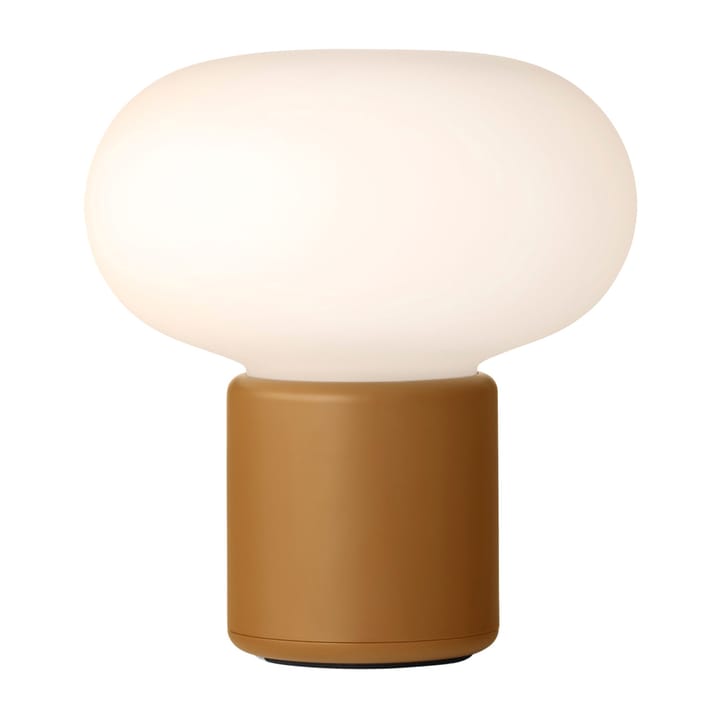 Karl-Johan bordlampe bærbar, Ochre yellow New Works