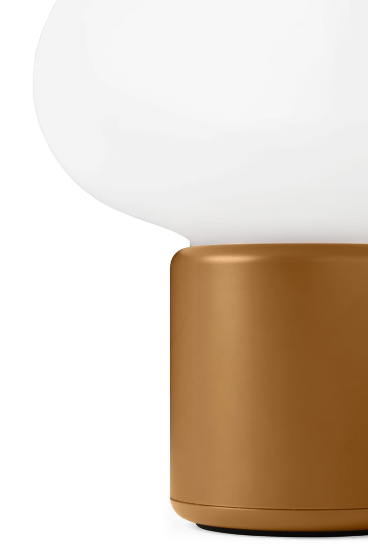 Karl-Johan bordlampe bærbar, Ochre yellow New Works