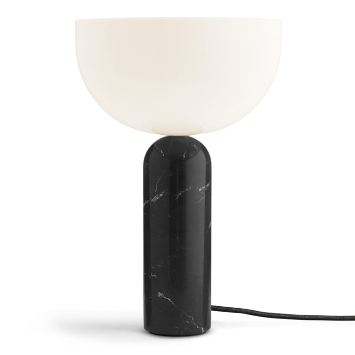 Kizu bordlampe large - Black marble - New Works