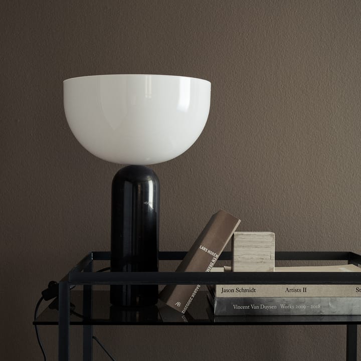 Kizu bordlampe large, Black marble New Works