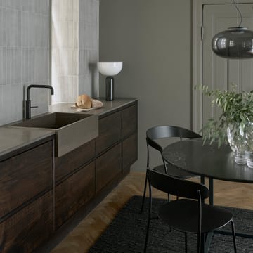 Kizu bordlampe large - Black marble - New Works