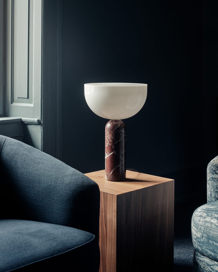 Kizu bordlampe large - Breccia Pernice - New Works