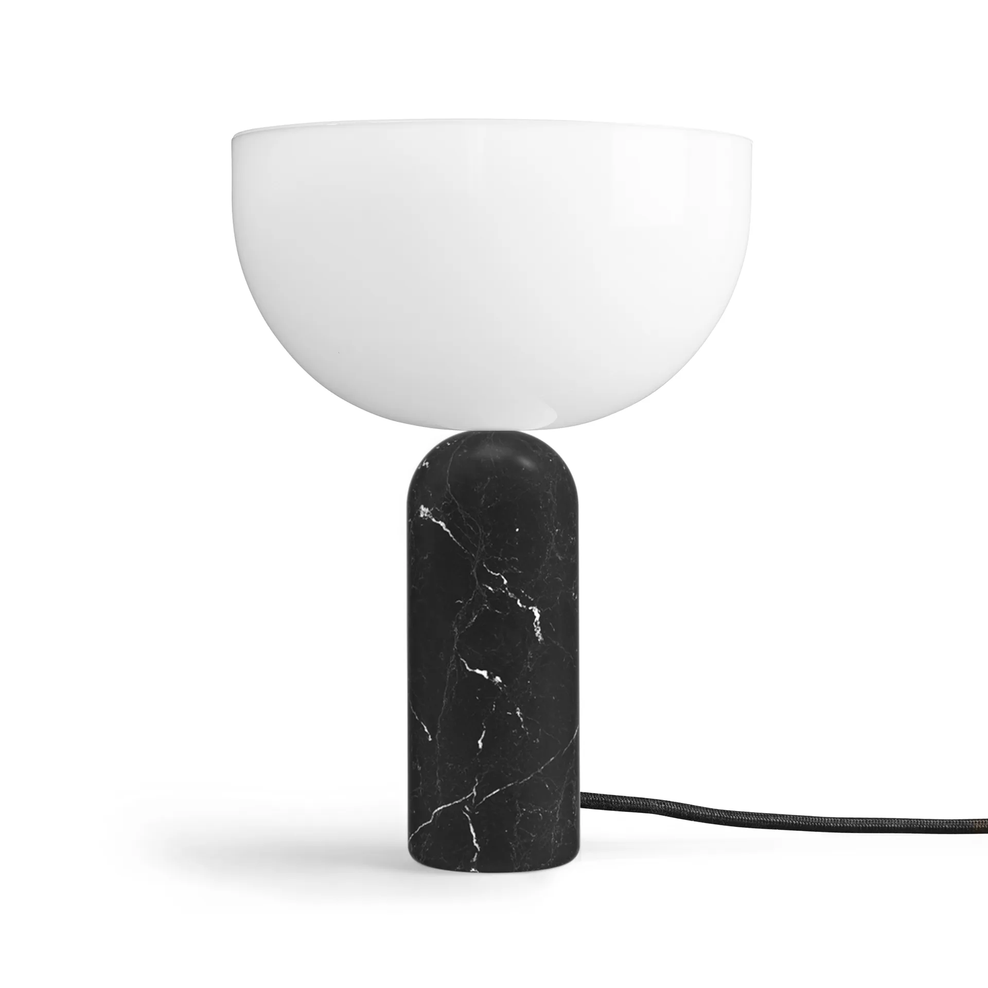 Kizu bordlampe small, Black marble New Works