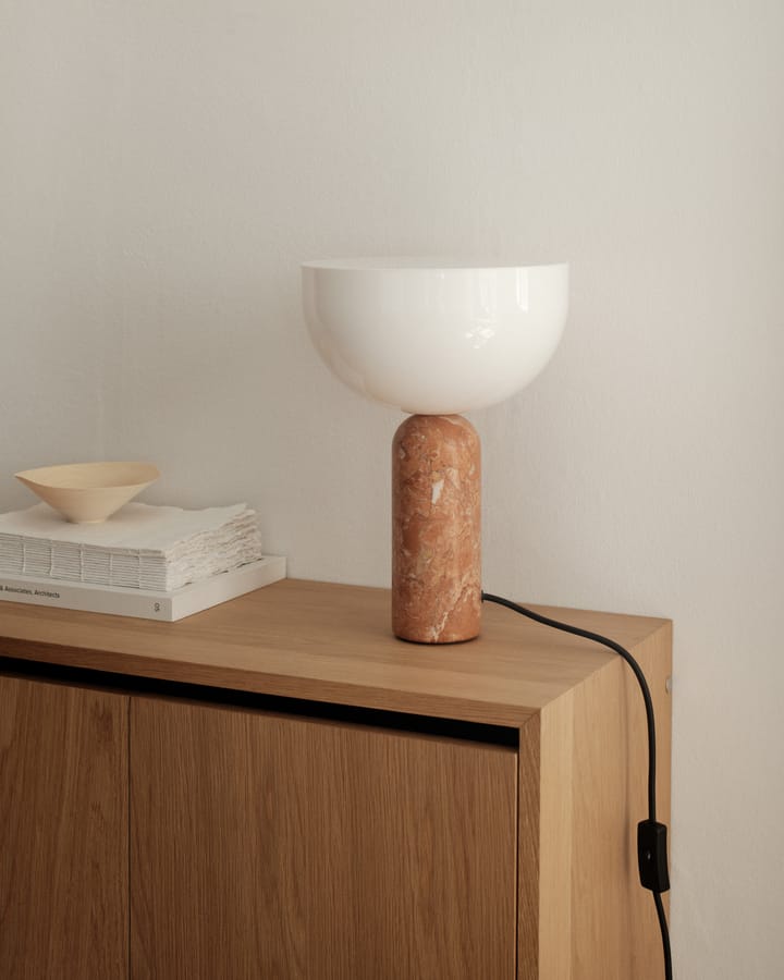 Kizu bordlampe small - Breccia Pernice - New Works