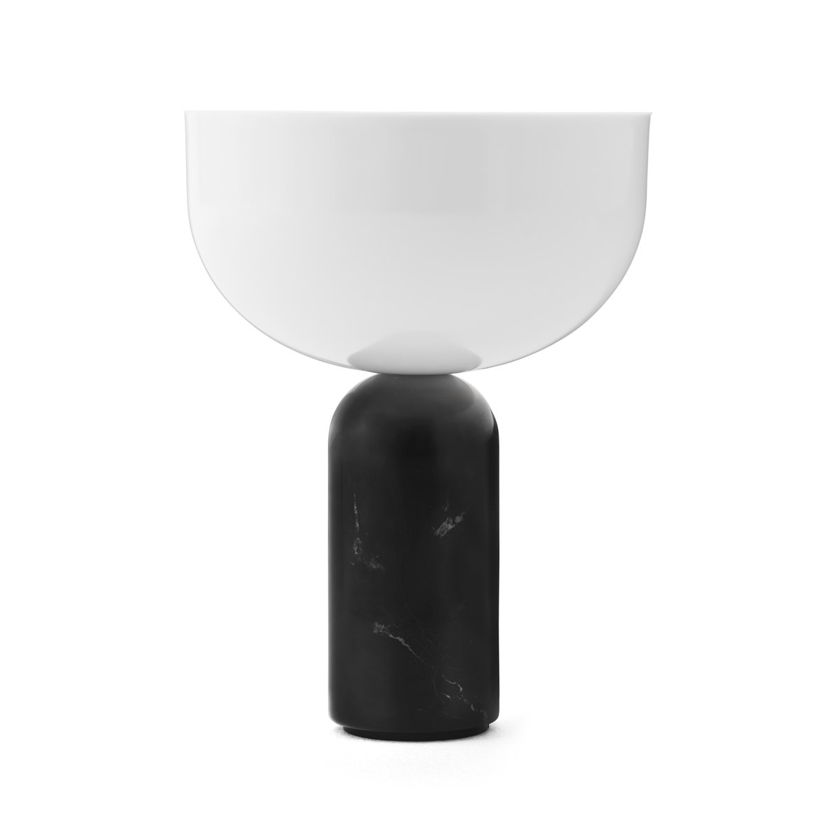 New Works Kizu bærbar bordlampe Black marble
