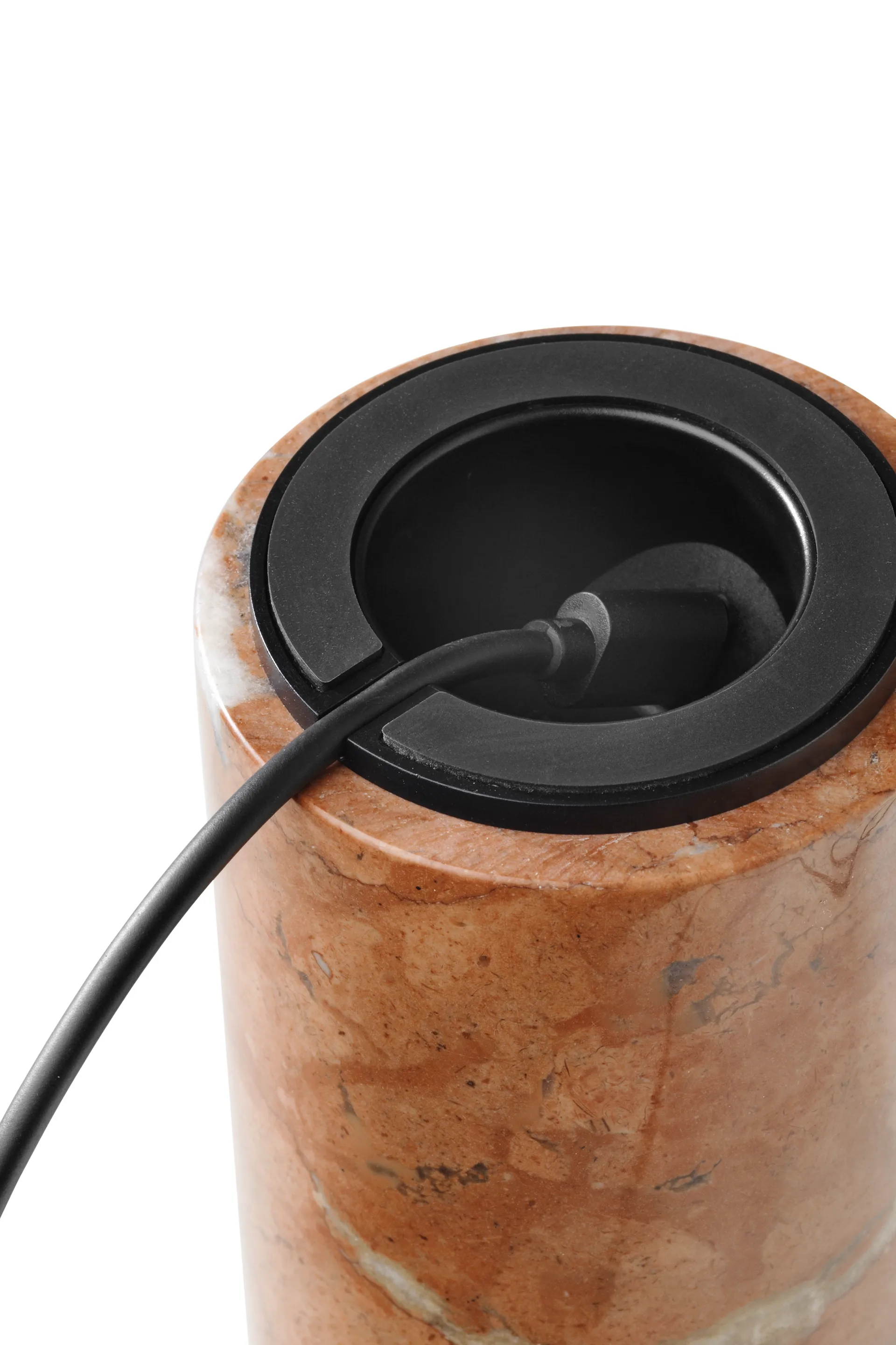 Kizu bærbar bordlampe, Breccia Pernice New Works