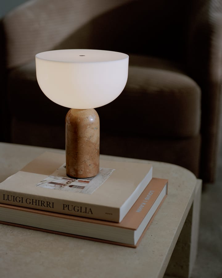 Kizu bærbar bordlampe, Breccia Pernice New Works