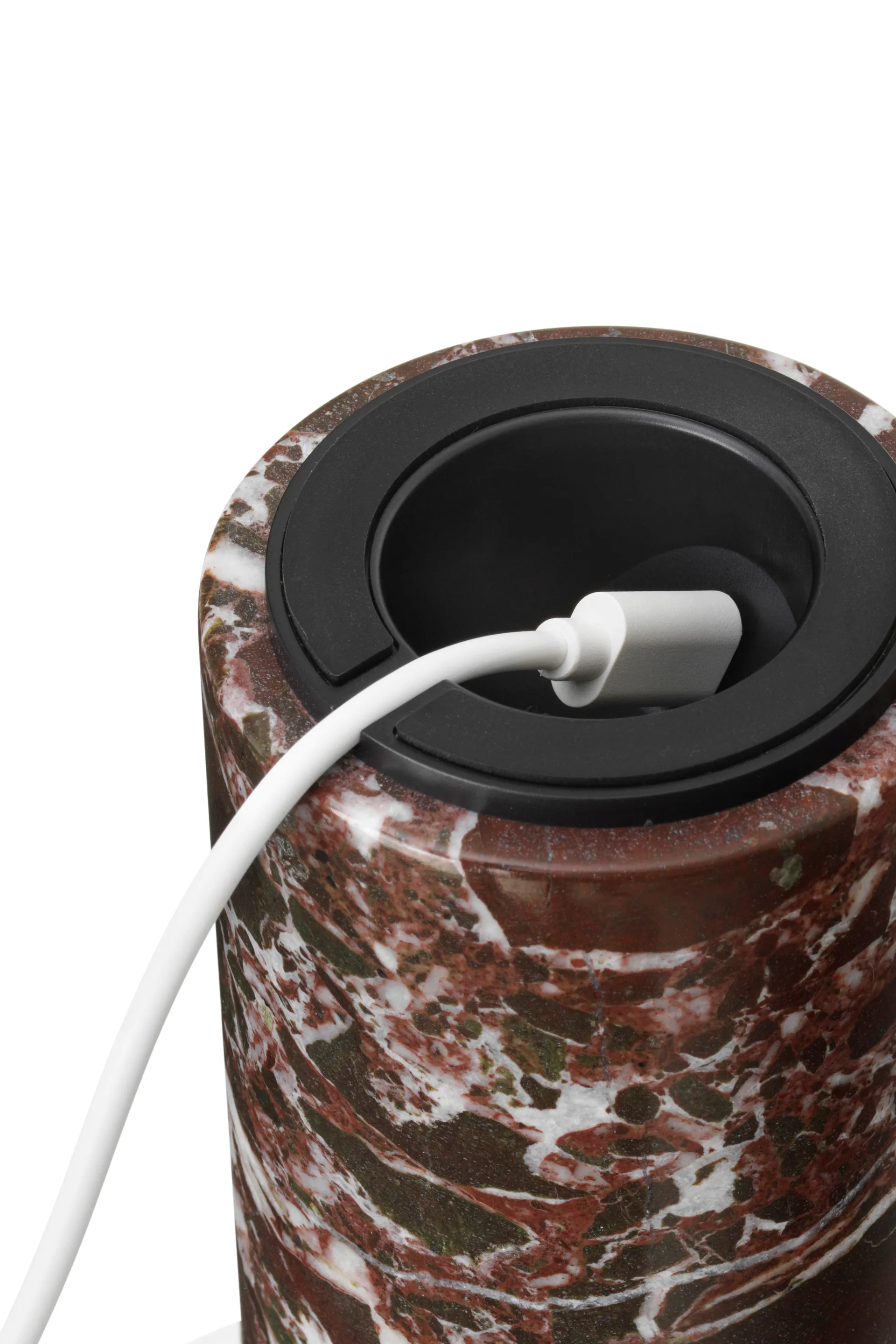 Kizu bærbar bordlampe, Rosso Levanto New Works