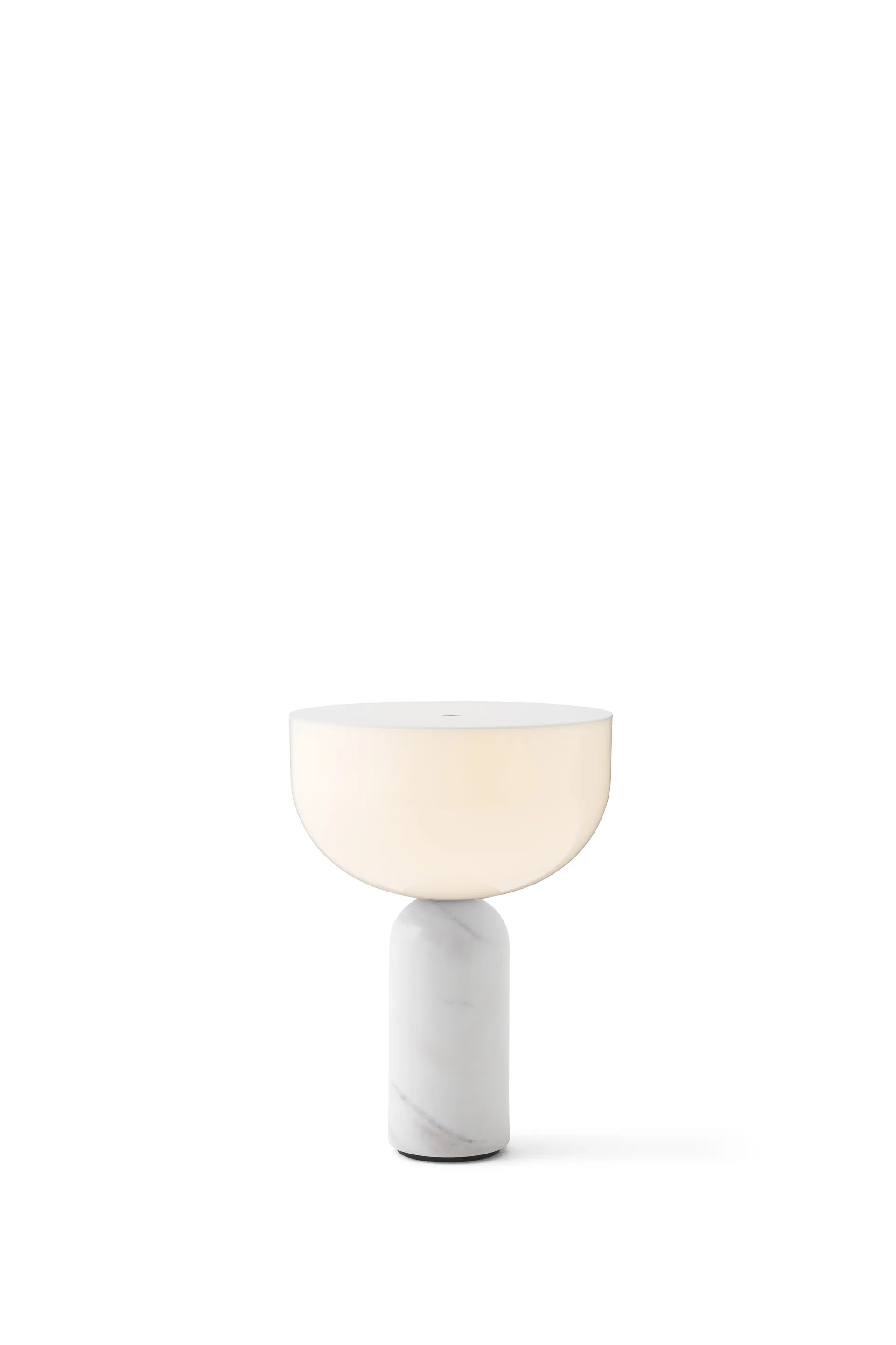Kizu bærbar bordlampe, White marble New Works