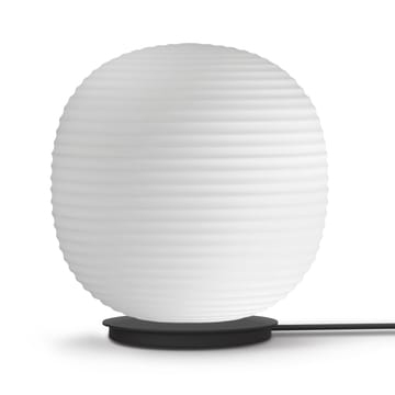 Lantern Globe gulvlampe large - Frosted white opal glass - New Works