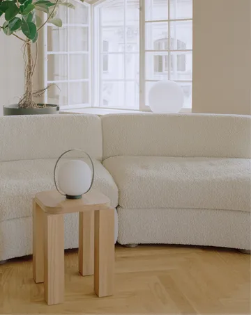 Lantern portable bordlampe 23x18 cm - Black - New Works