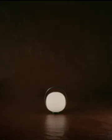 Lantern portable bordlampe 23x18 cm - Black - New Works