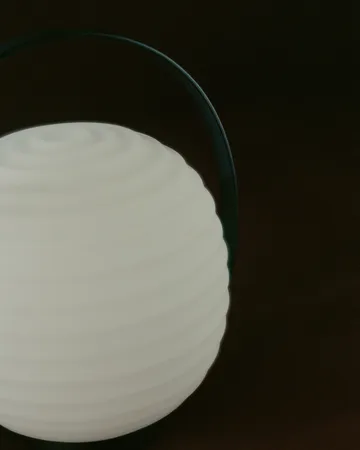 Lantern portable bordlampe 23x18 cm - Black - New Works