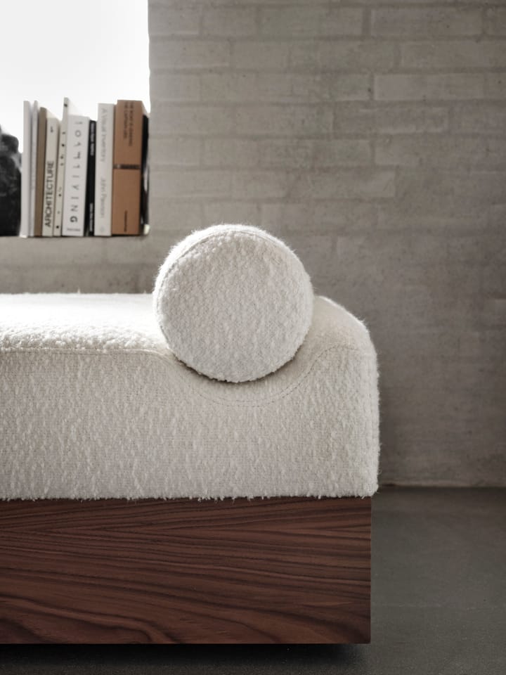 Mass daybed 200x75x51 cm, Karakorum ivory 001-walnut New Works