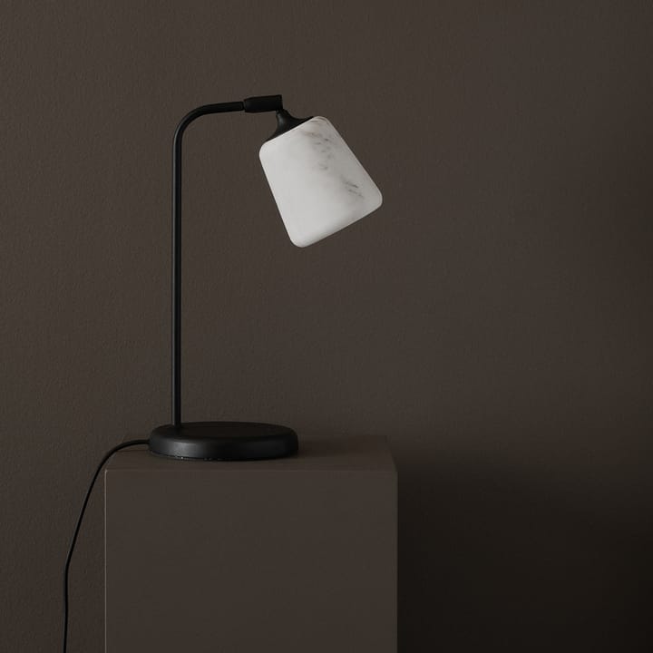 Material bordlampe, White marble New Works