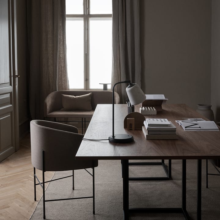 Material bordlampe, White marble New Works