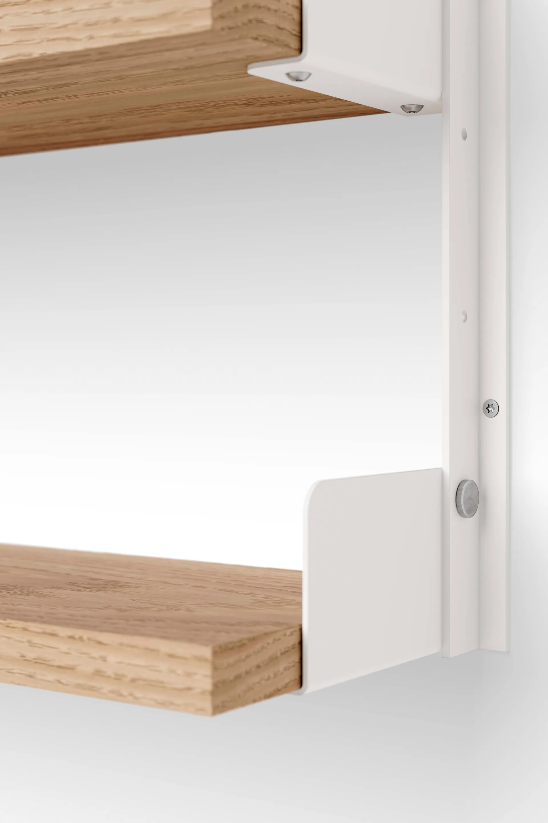 New Works Tea Shelf væghængt hylde 46x62,5 cm, Eg New Works