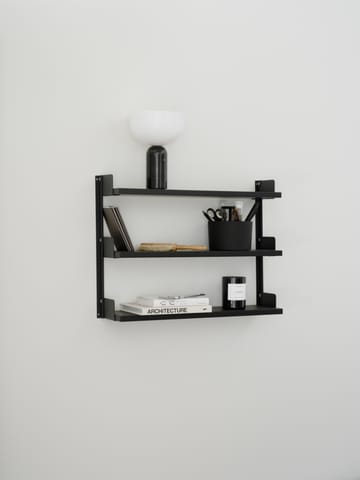 New Works Tea Shelf væghængt hylde 46x62,5 cm - Sort ask - New Works
