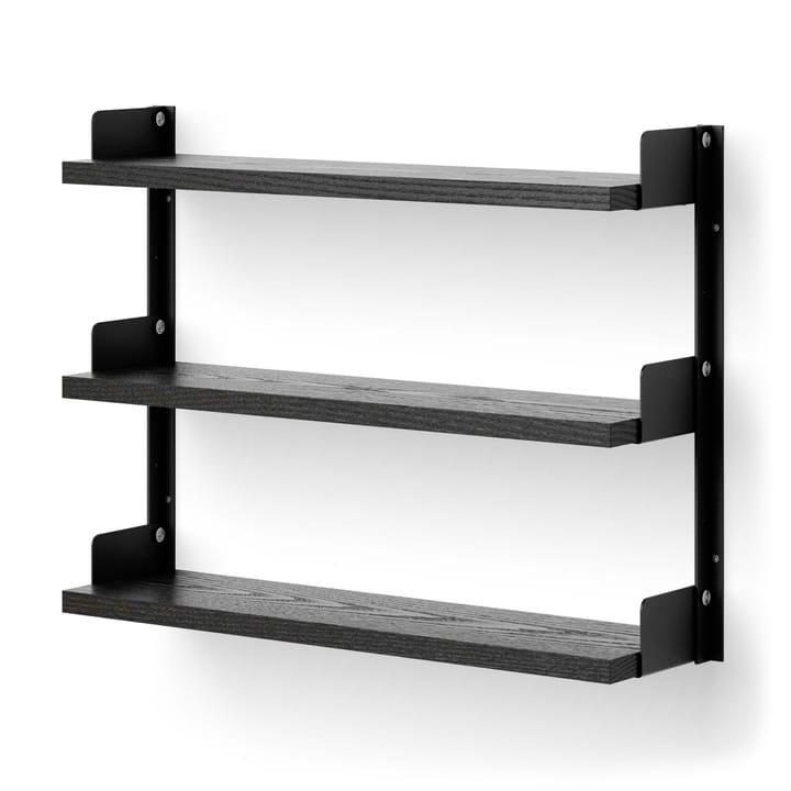 New Works Tea Shelf væghængt hylde 46x62,5 cm - Sort ask - New Works