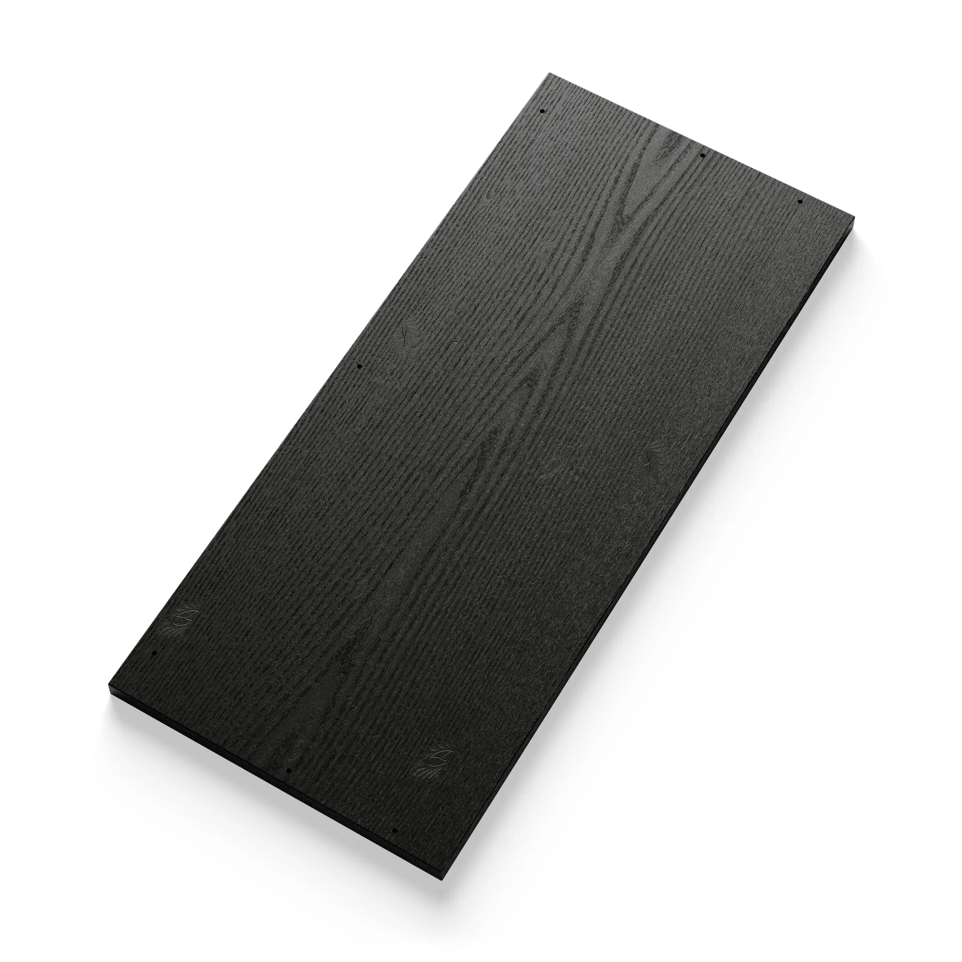 New Works tidsskriftshylde 35x80 cm, Sort ask New Works