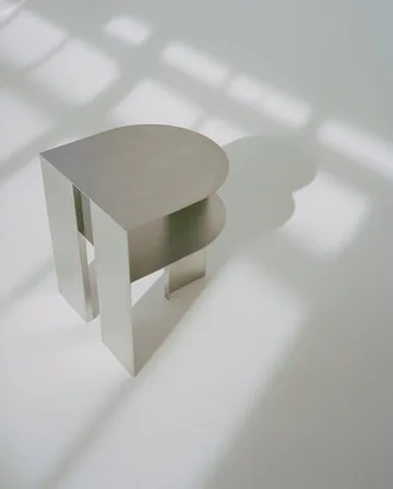 Rand sidebord - Stainless Steel - New Works