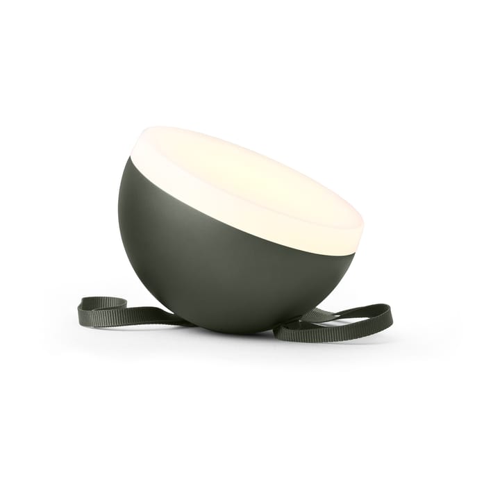 Sphere bærbar lampe, Deep green New Works