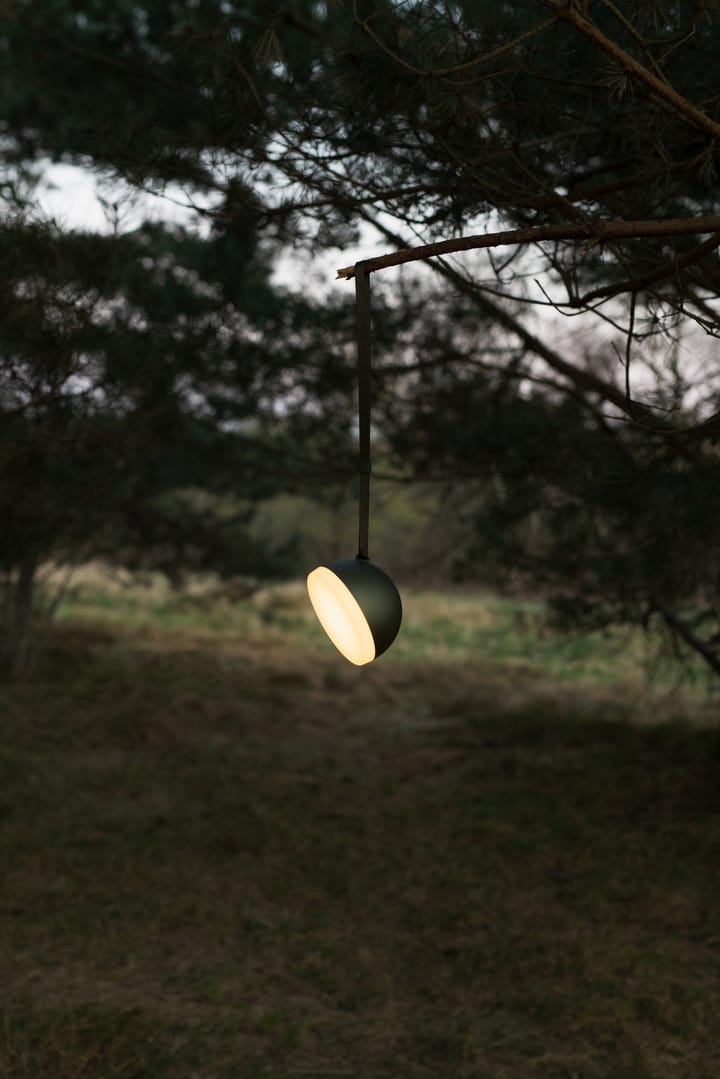 Sphere bærbar lampe, Deep green New Works