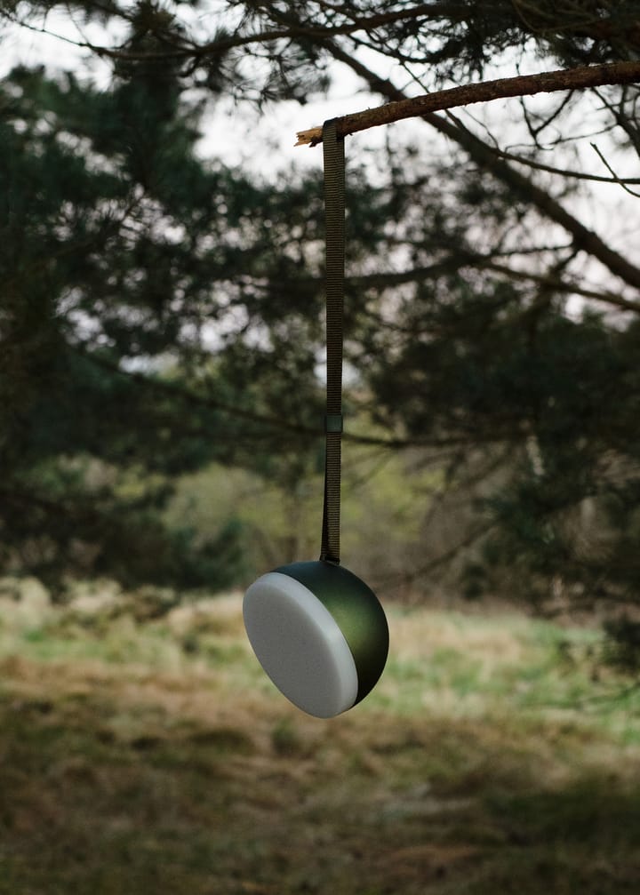 Sphere bærbar lampe - Deep green - New Works