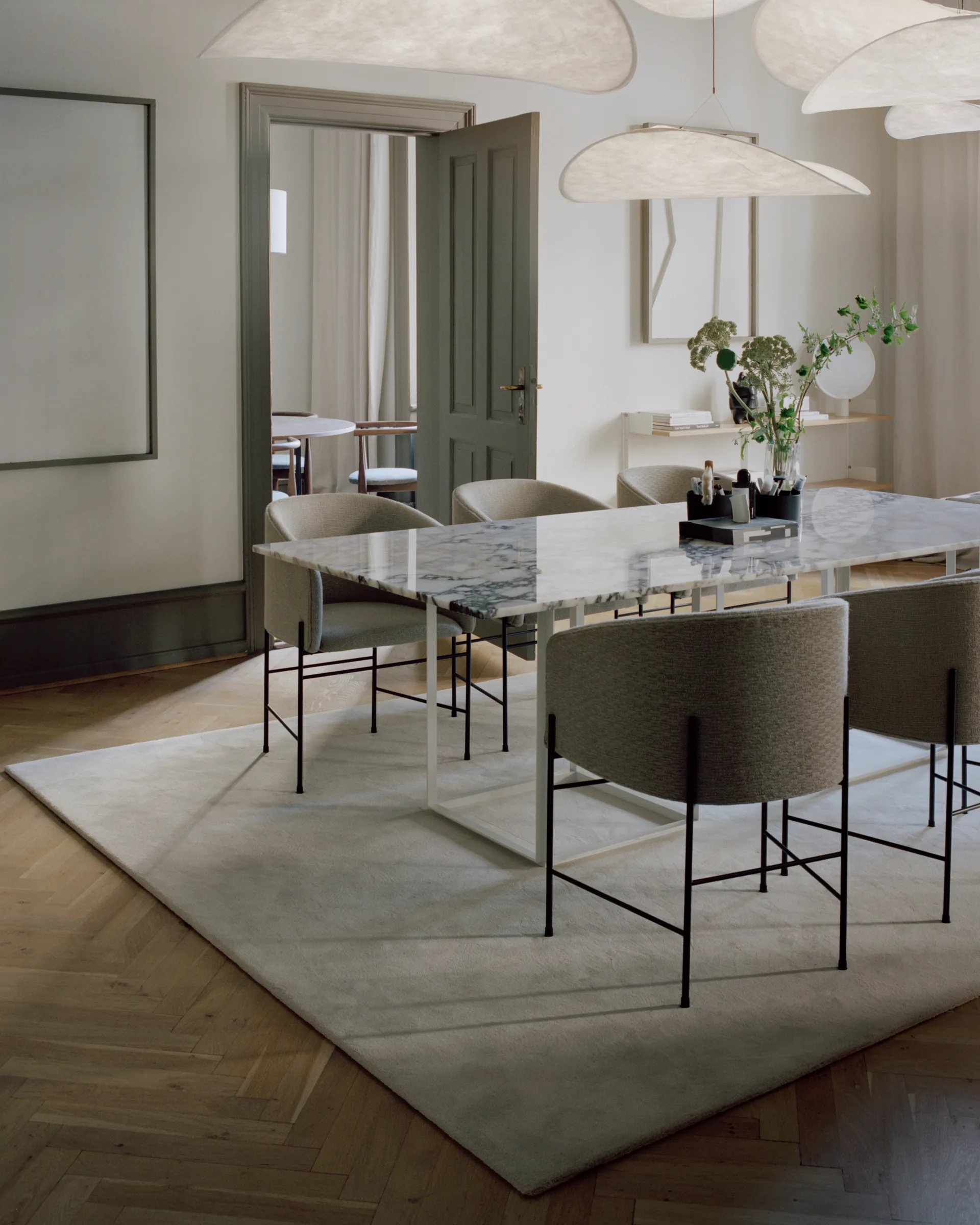 Tense Pendel, White, Ø90 New Works