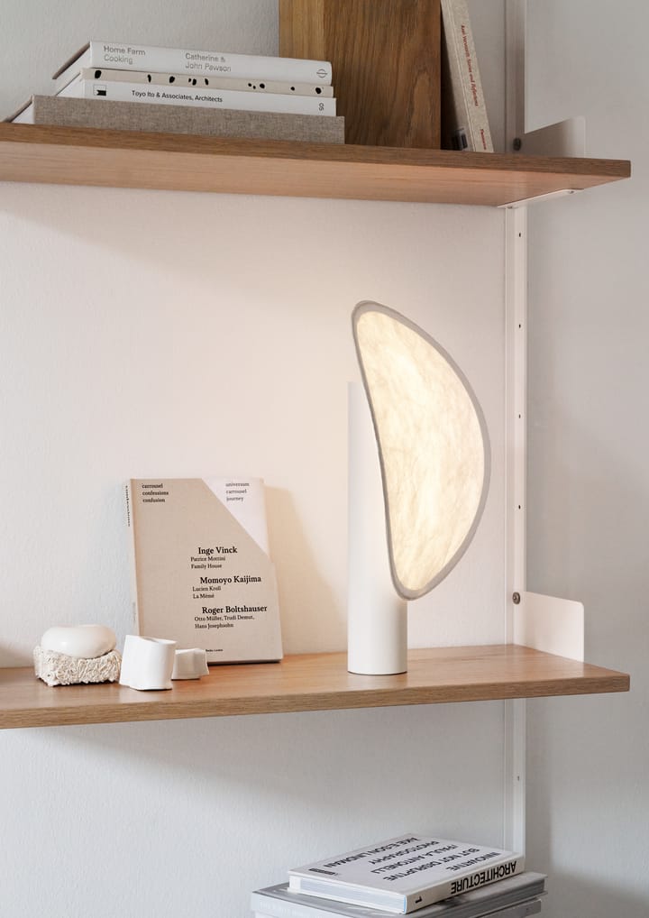 Tense portable bordlampe 43 cm, Hvid New Works