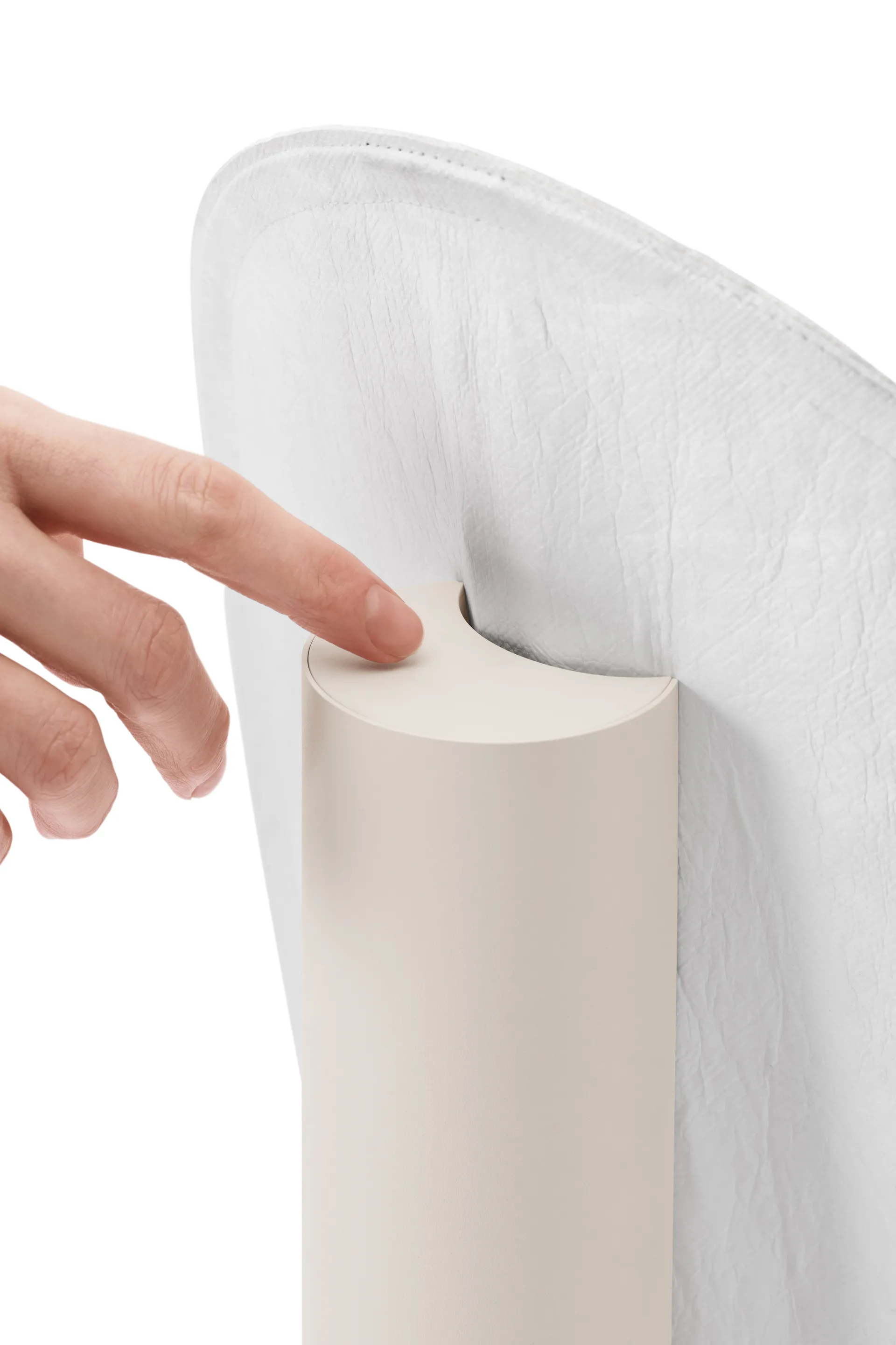 Tense portable bordlampe 43 cm, Hvid New Works