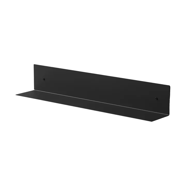 Nichba badeværelseshylde - Sort, 60 cm - Nichba