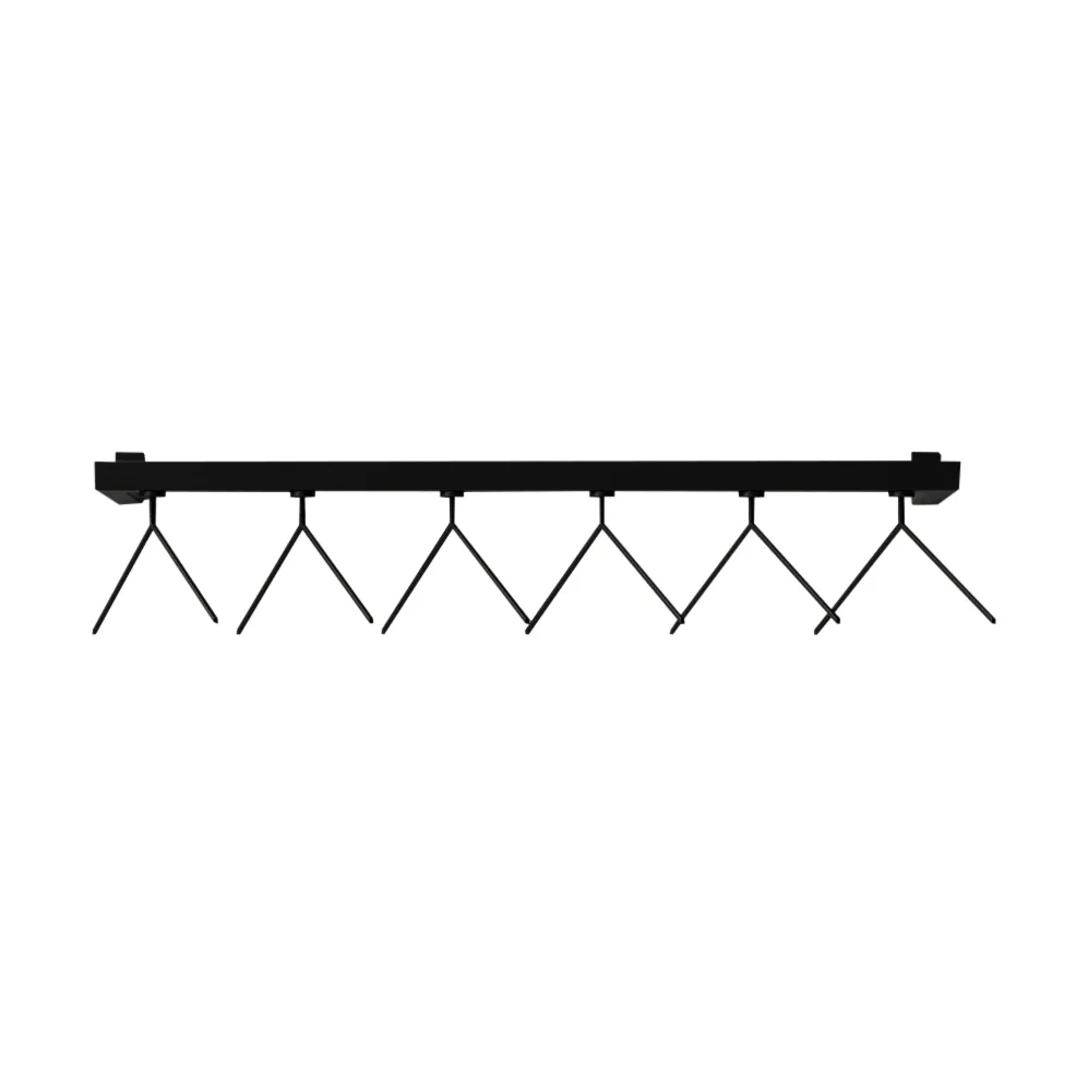 Nichba HangSys tøjkrog, Sort, 100 cm Nichba