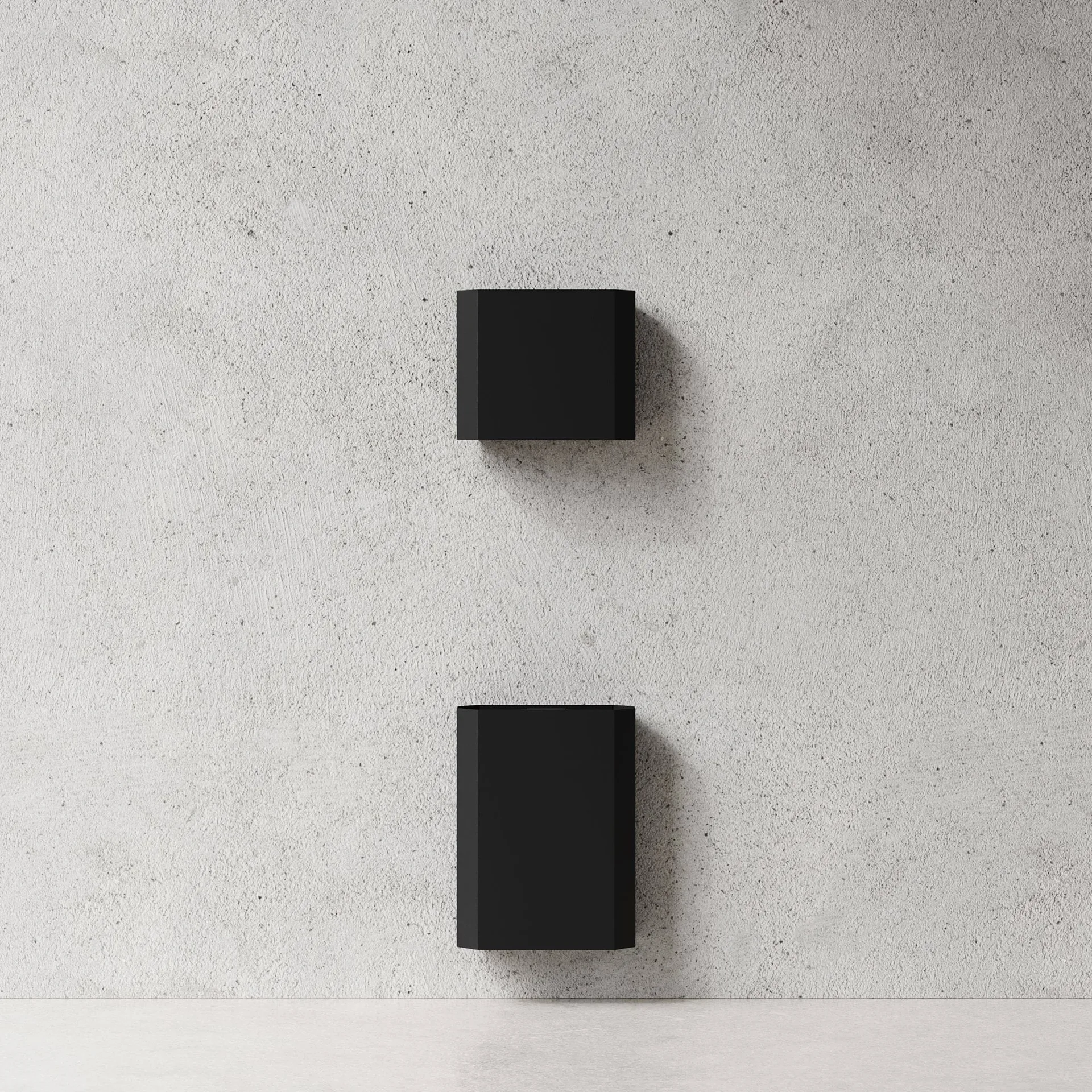Nichba papirdispenser, Black Nichba