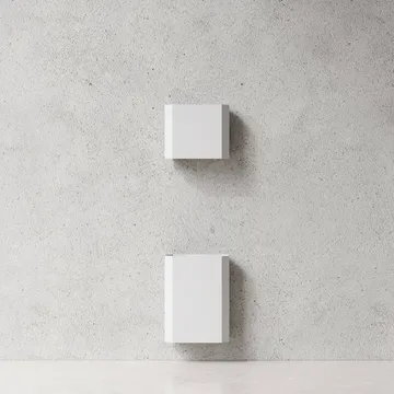 Nichba papirkurv - White, 12 L - Nichba